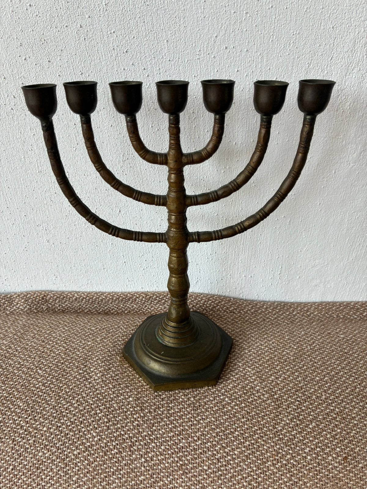 Oude Menora, Ophalen, Koper of Brons