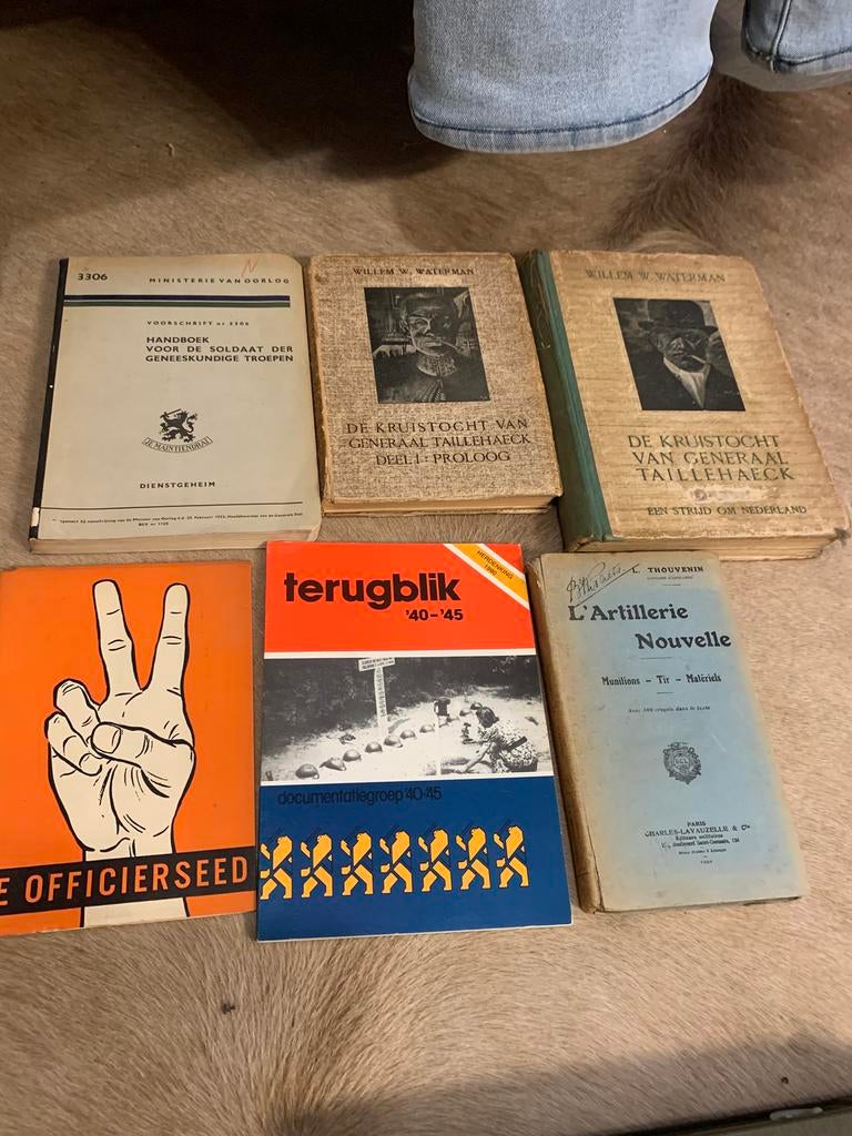 Oude legerboeken, Ophalen, Landmacht, Nederland