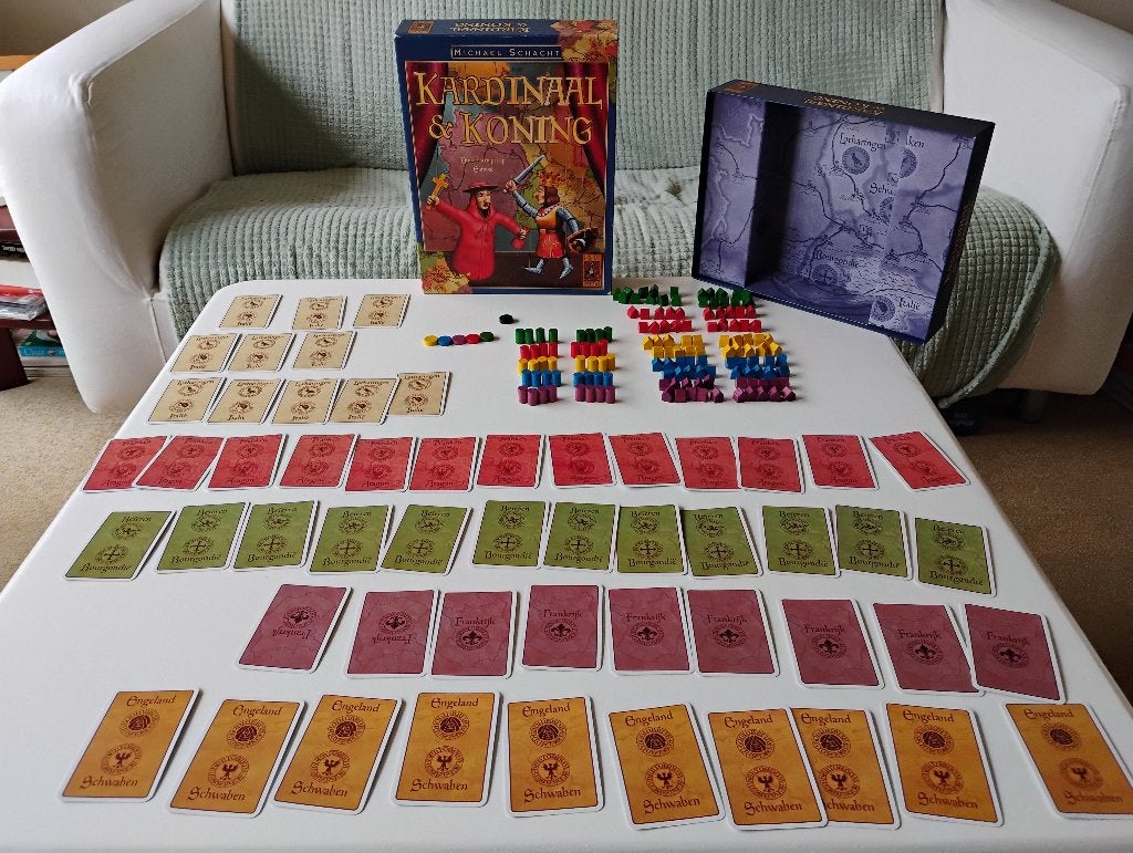 Bordspel Kardinaal en Koning 999 games Michael Schacht, Hobby en Vrije tijd, Een of twee spelers, Ophalen of Verzenden, Zo goed als nieuw