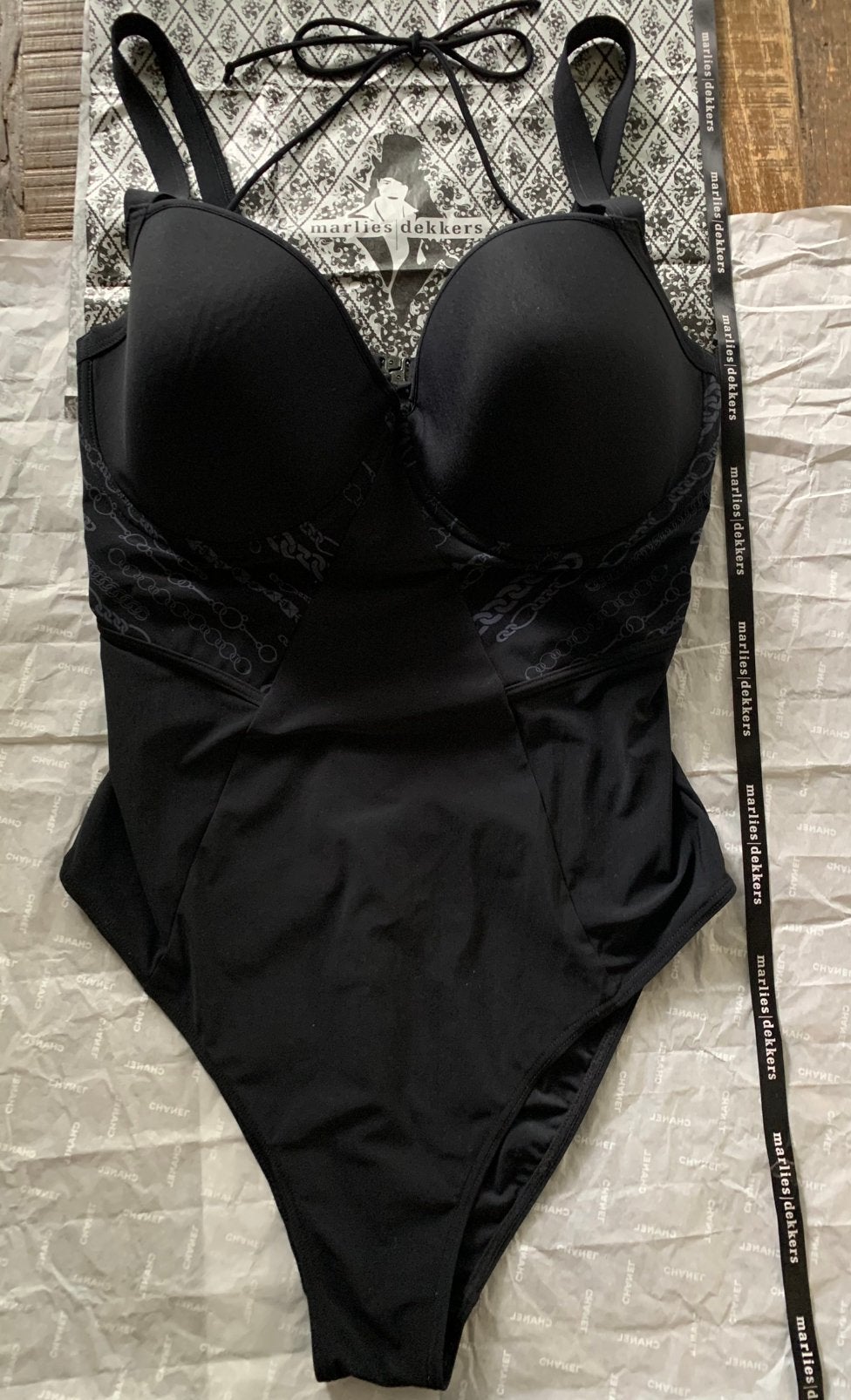 Marlies Dekkers badpak 85 F nieuw, Ophalen of Verzenden, Nieuw, Zwart, Badpak