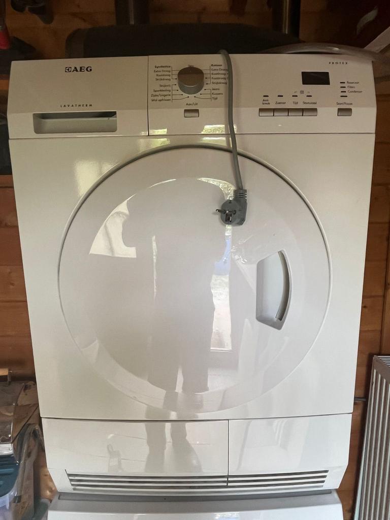 AEG droger en Bosch wasmachine - Werkend weggezet, Ophalen, Gebruikt