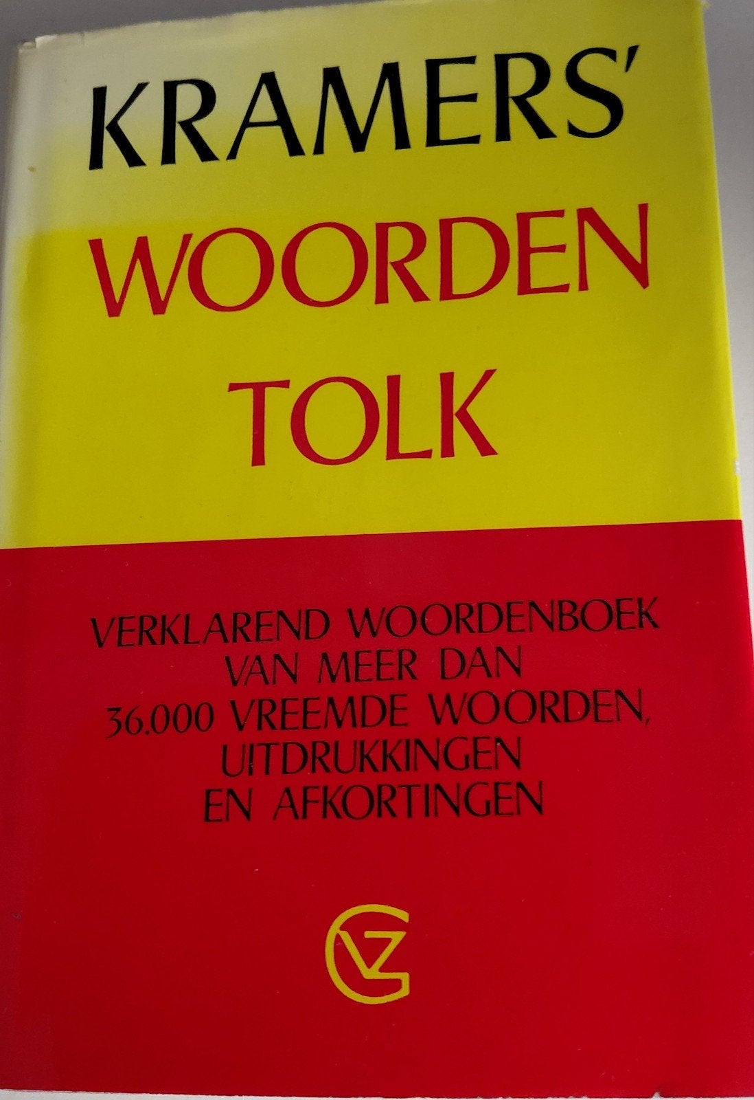 Kramers' Woordentolk: Verklarend Woordenboek, Boeken, Ophalen, Kramers
