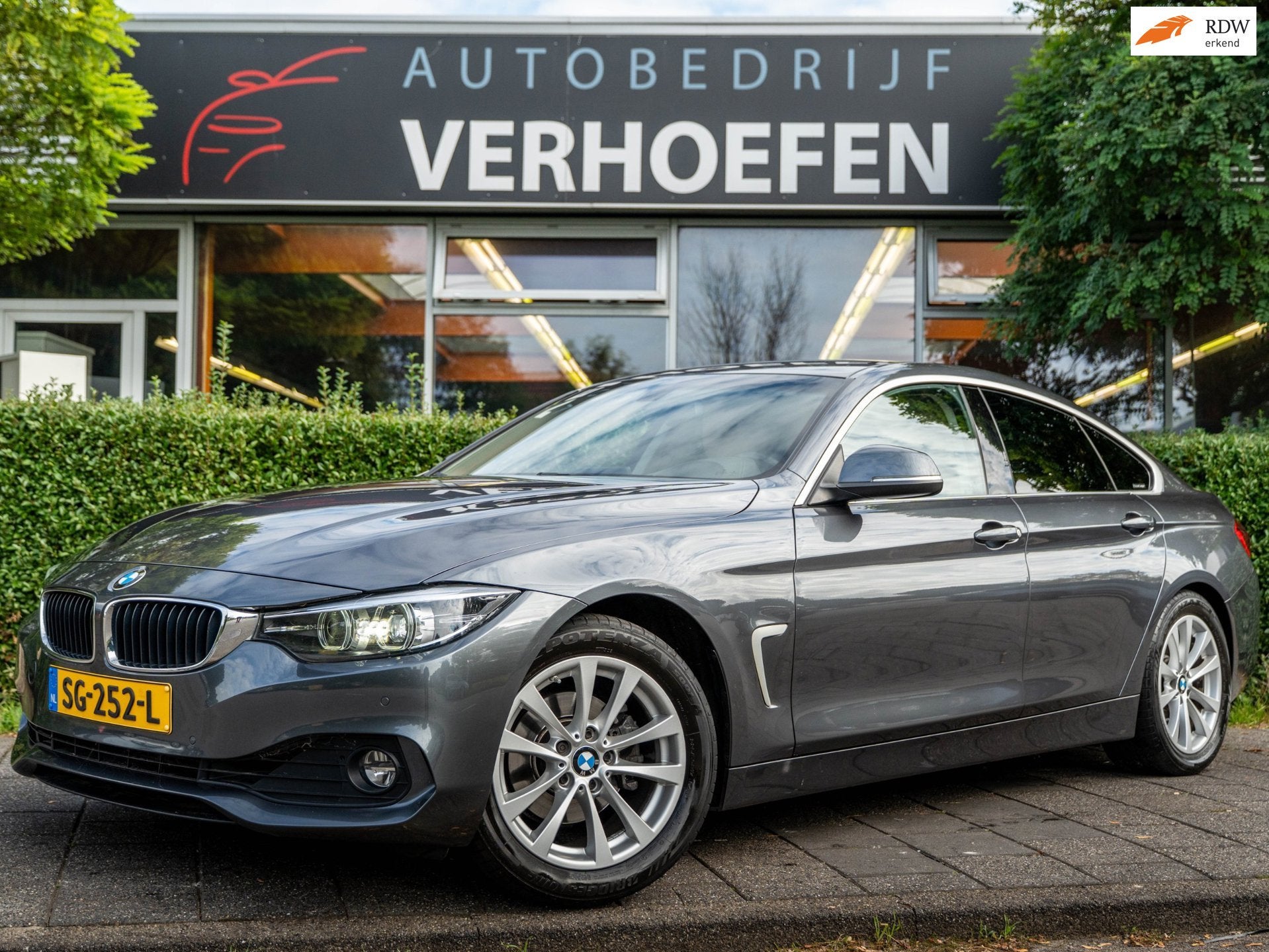 BMW 4-serie Gran Coupé 418i High Executive | AUTOMAAT | XEN, Auto's, Automaat, Dealer onderhouden, Gebruikt, Euro 6
