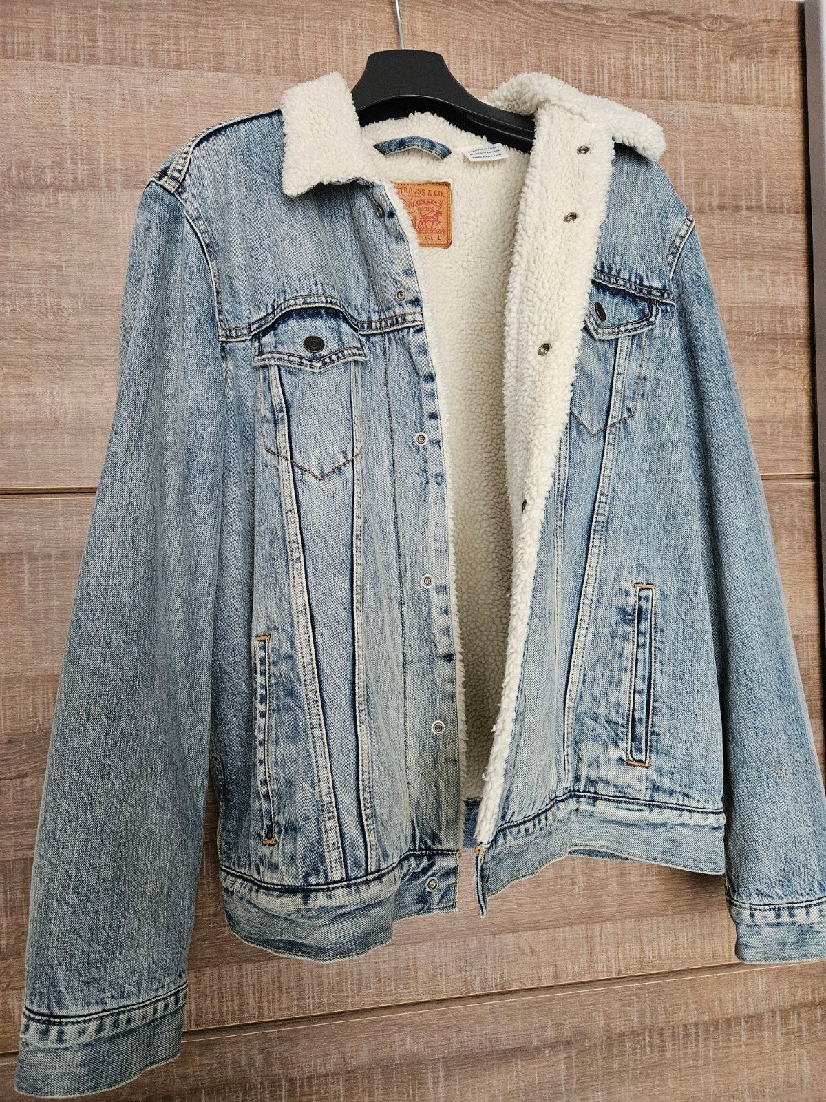 Levi heren spijkerjack mt. L, Kleding | Heren, Maat 52/54 (L), Blauw, Ophalen of Verzenden, Zo goed als nieuw