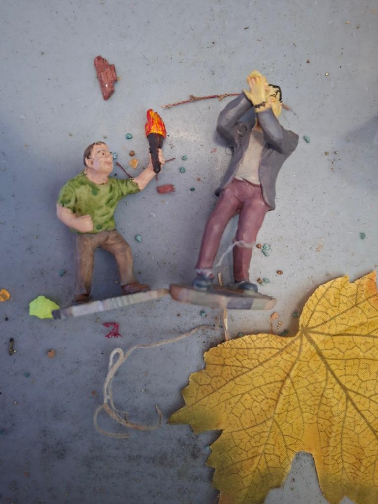 Diverse Lemax Spookytown Halloween Decoratie Figuren, Ophalen of Verzenden, Gebruikt