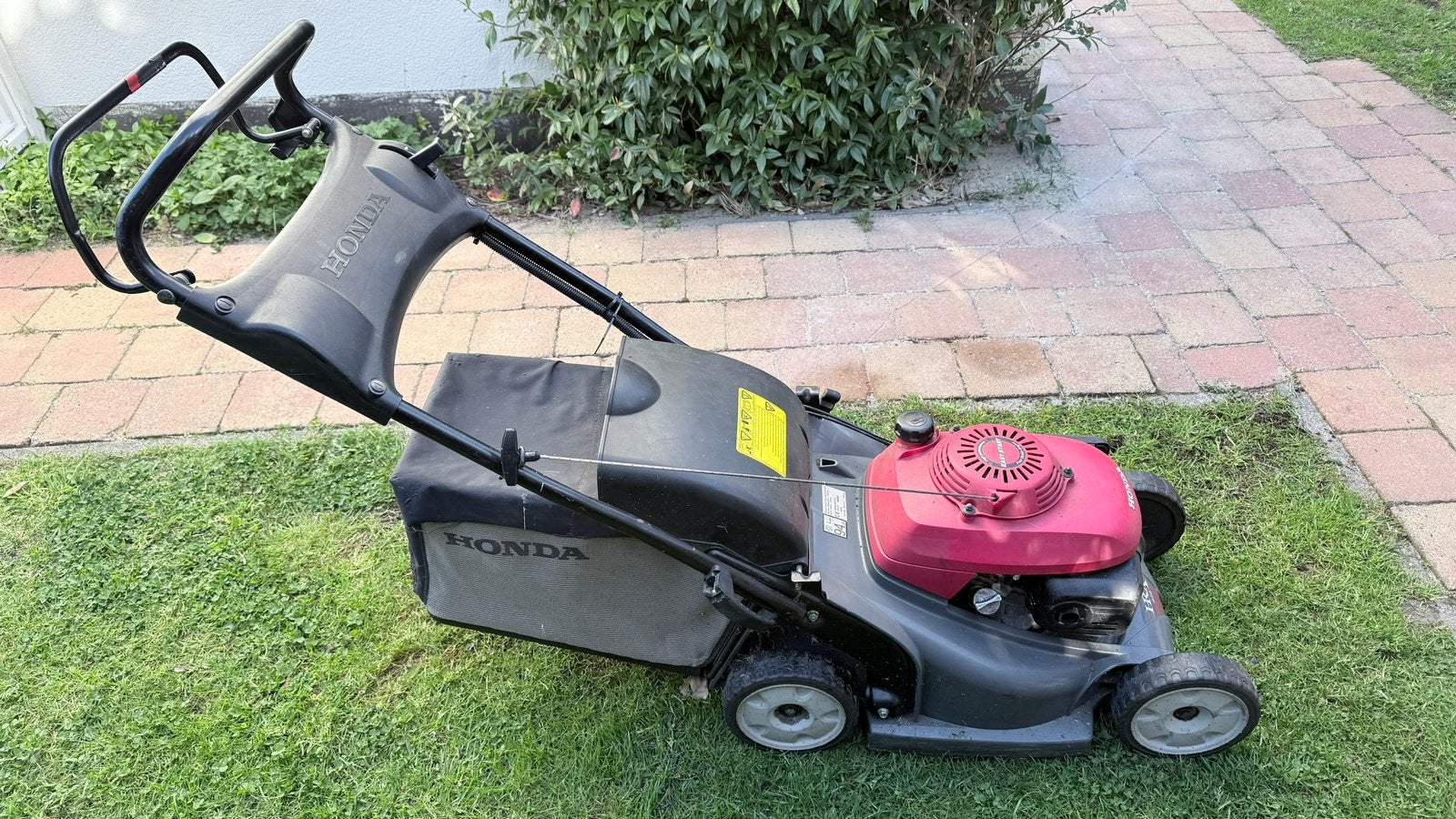 Grasmaaier Honda HRX426 benzine, Tuin en Terras, Grasmaaiers, Ophalen, Gebruikt, Benzine-grasmaaier, Opvangzak