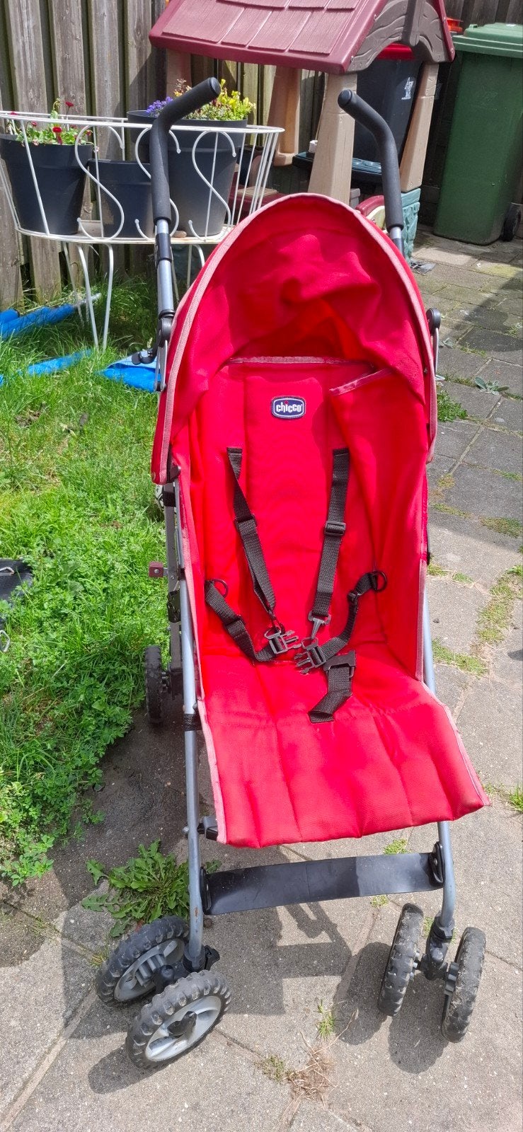 Chicco buggy, rood, gebruikt Gratis ophalen, Ophalen of Verzenden, Gebruikt, Overige merken