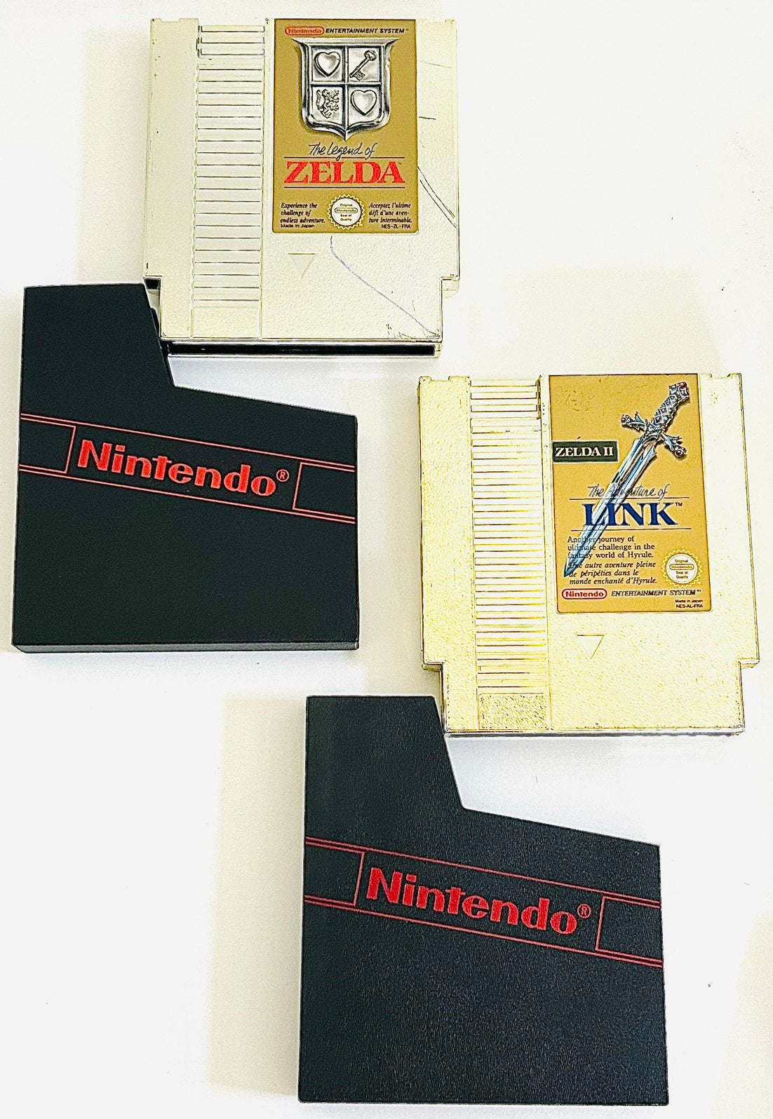 | 2 stuks Zelda I & Zelda II |, Avontuur en Actie, Gebruikt, 1 speler, Ophalen of Verzenden