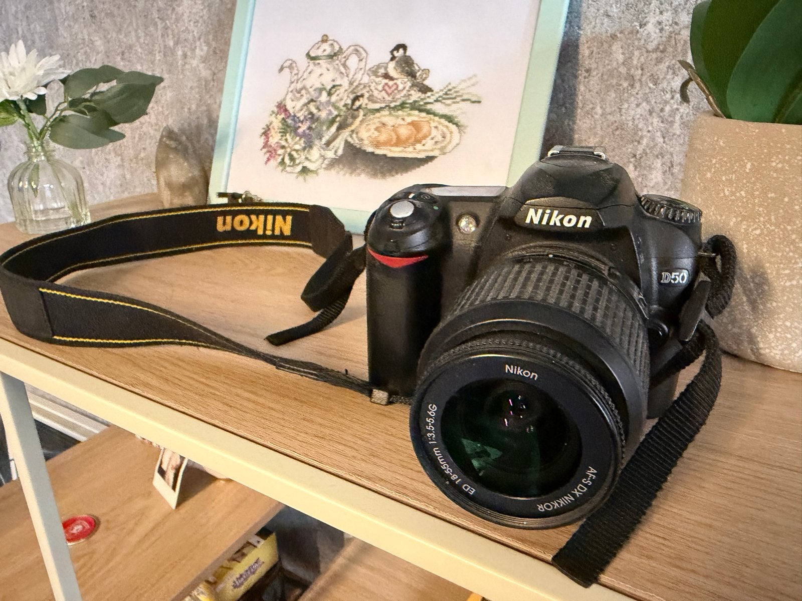Nikon D50 Spiegelreflexcamera, Ophalen, Gebruikt, Spiegelreflex, Nikon