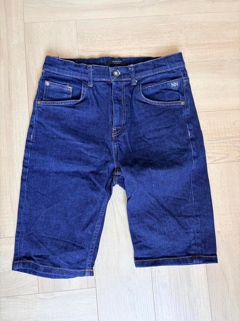 Nik&Nik korte broek donkerblauw maat 176 - Nieuw, Ophalen of Verzenden, Nieuw, Jongen, Broek