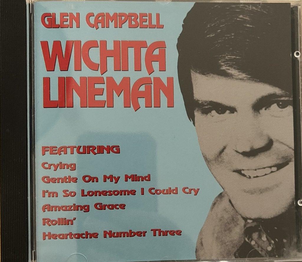Glen Campbell - Wichita Lineman CD (Country, Folk), Gebruikt, Ophalen of Verzenden, Inclusief doosje, Country