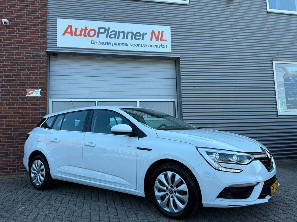 Renault Mégane Estate 1.2 TCe Life! Airco! Cruise Control!, Auto's, Voorwielaandrijving, Gebruikt, 4 cilinders, Wit