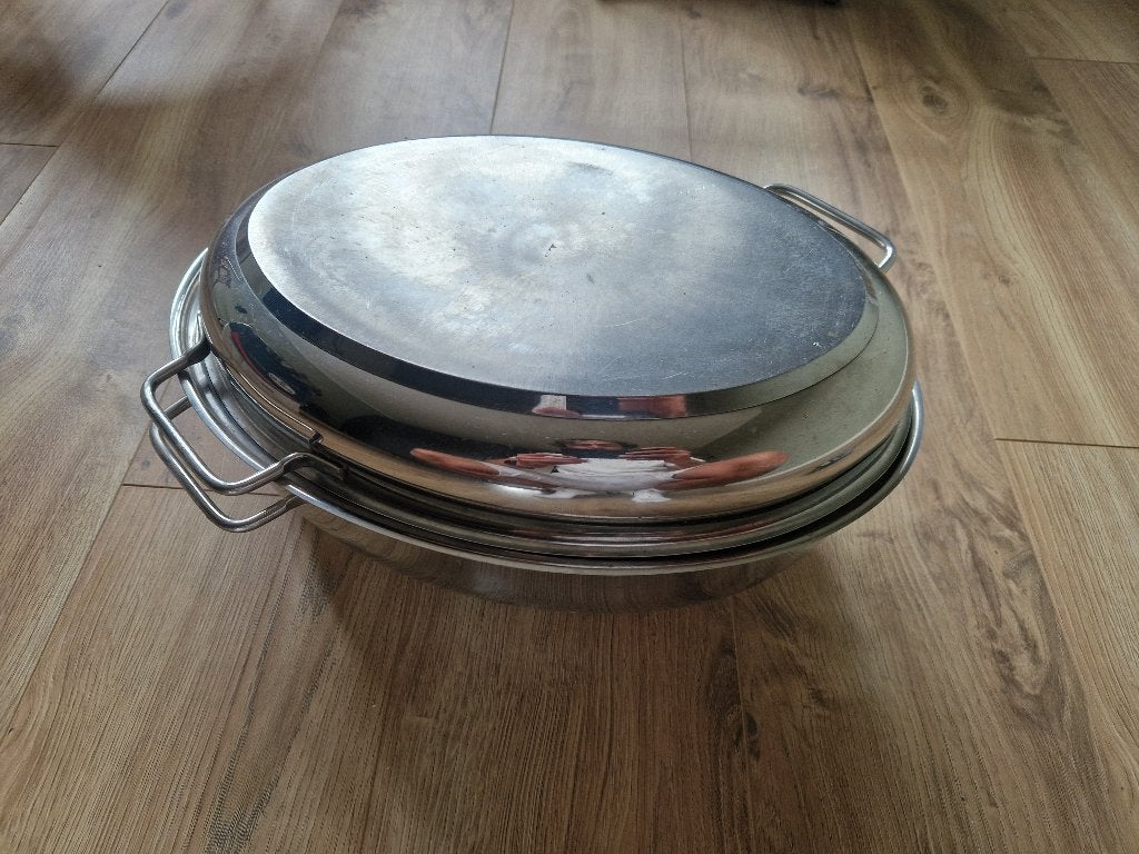 RVS Braadslee, Ophalen, Braadpan, Geschikt voor inductie, Nieuw