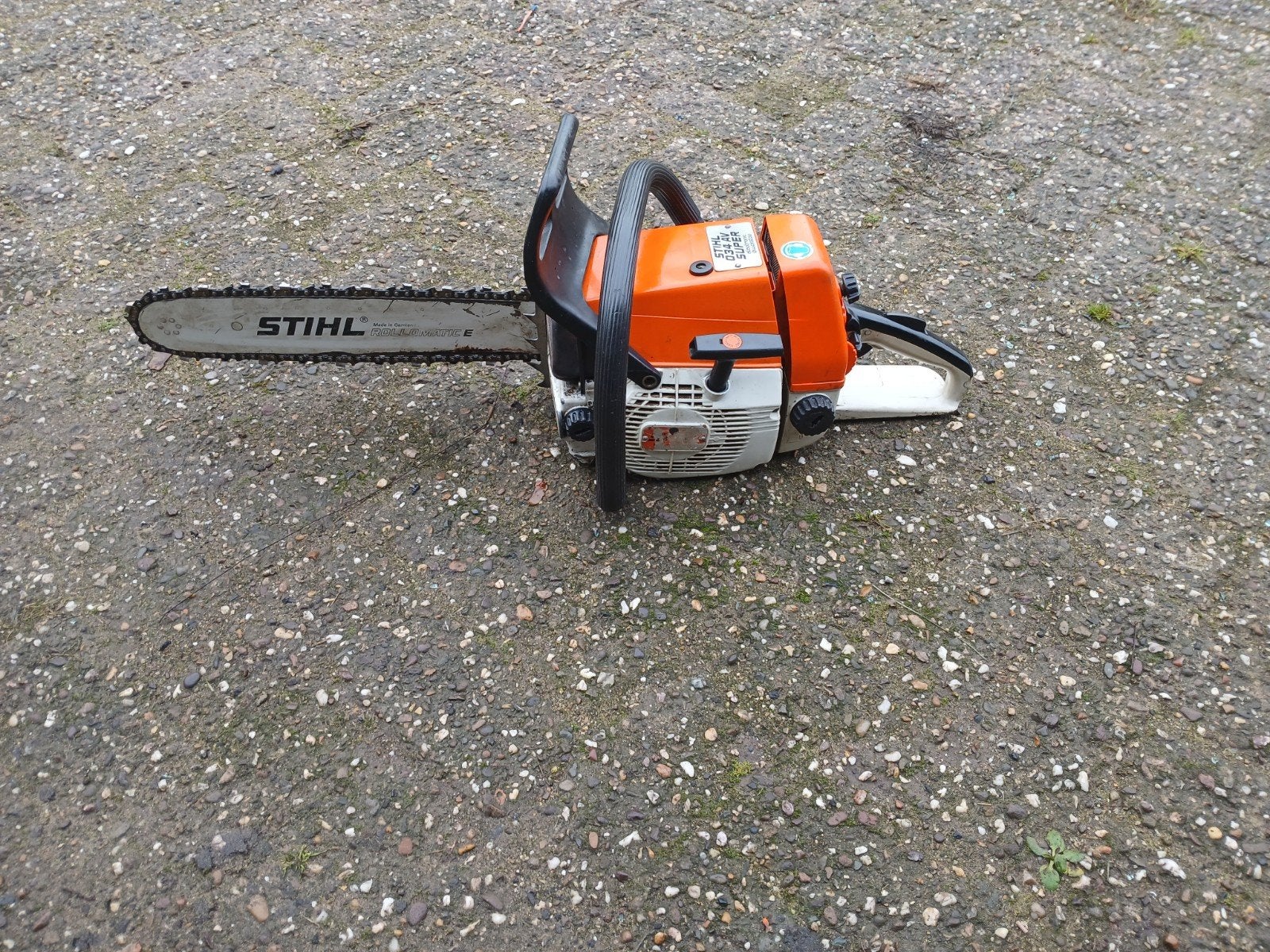 tk prof Stihl 034 Super kettingzaag motorzaag, Ophalen, Gebruikt