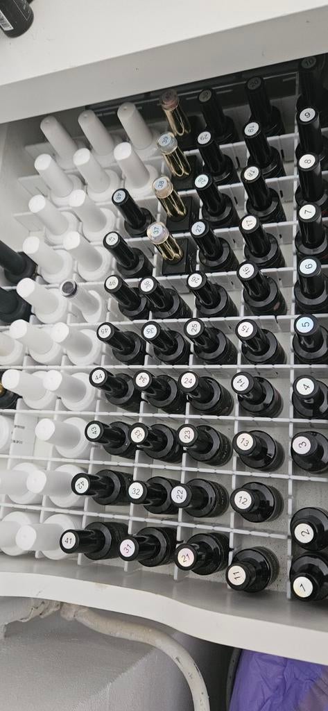 Gellak nagellak collectie PNS, Verin, Redierhof., Ophalen of Verzenden, Zo goed als nieuw, Gehele gezicht