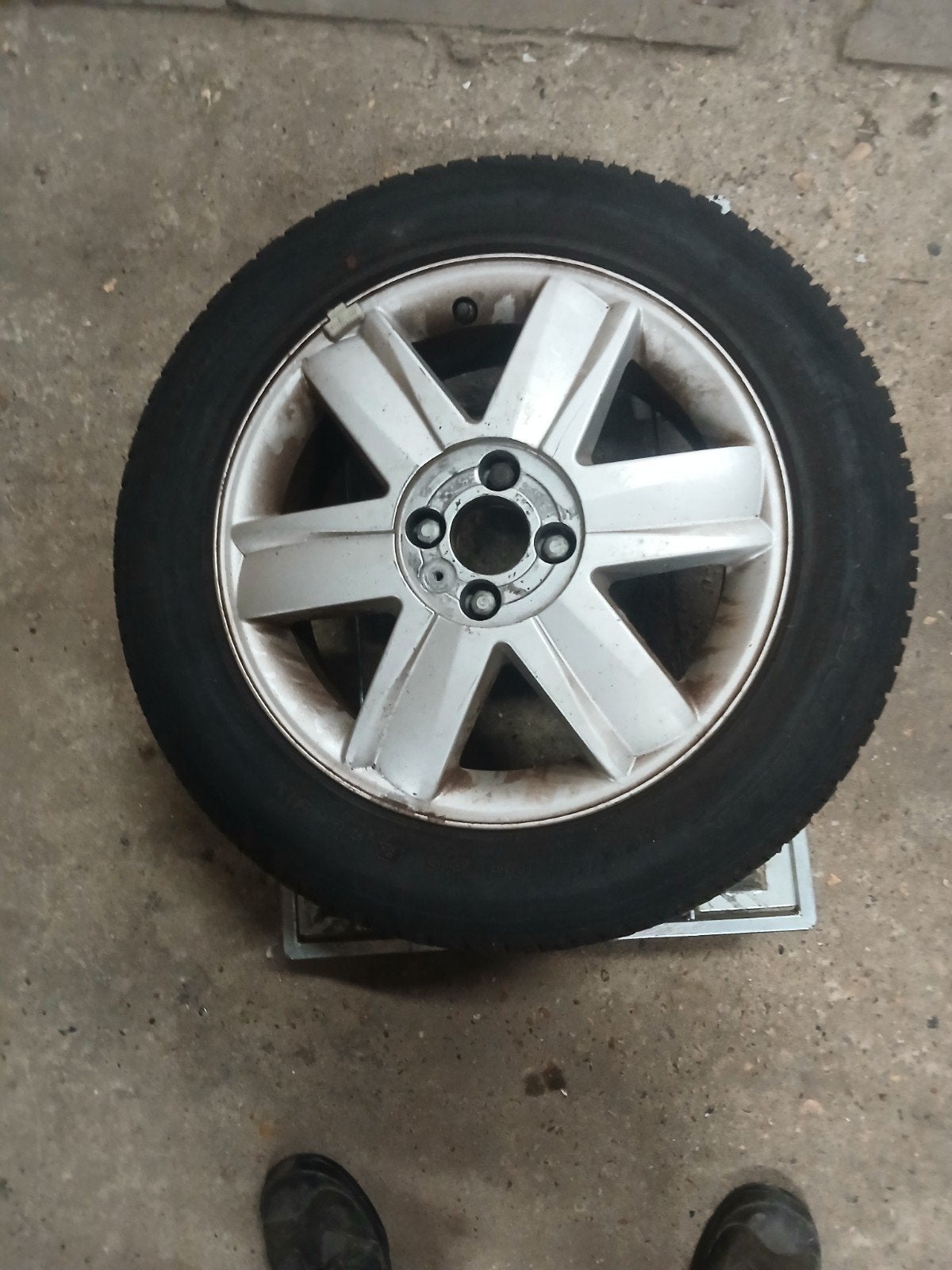 Velg+oudere band Megane CC cabrio 16inch, Ophalen