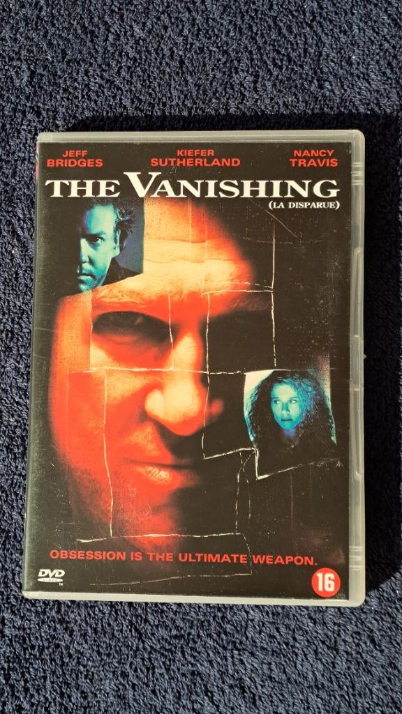 The Vanishing "Jeff Bridges, Kiefer Sutherland, Sandra Bullo, Cd's en Dvd's, Dvd's | Thrillers en Misdaad, Zo goed als nieuw, Actiethriller