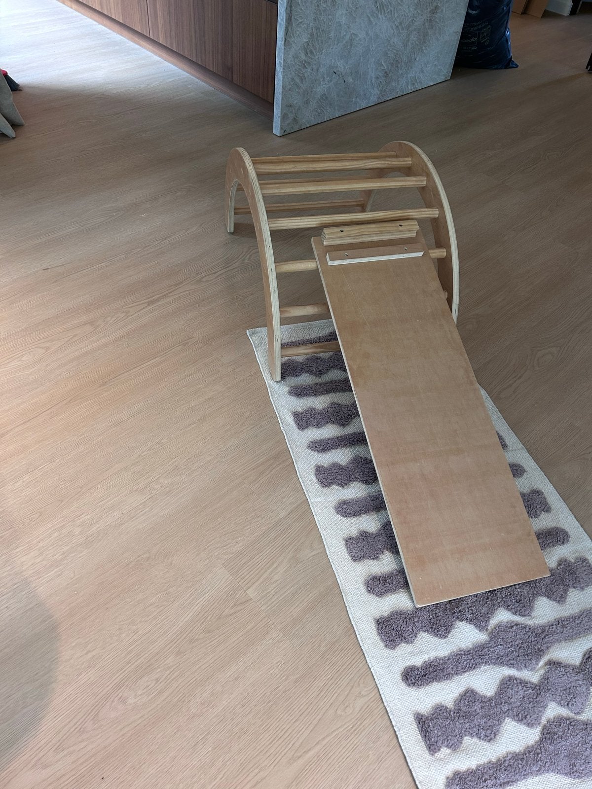 Klimrek voor peuters met glijbaan en kussen, Kinderen en Baby's, Ophalen, Gebruikt, Glijbaan