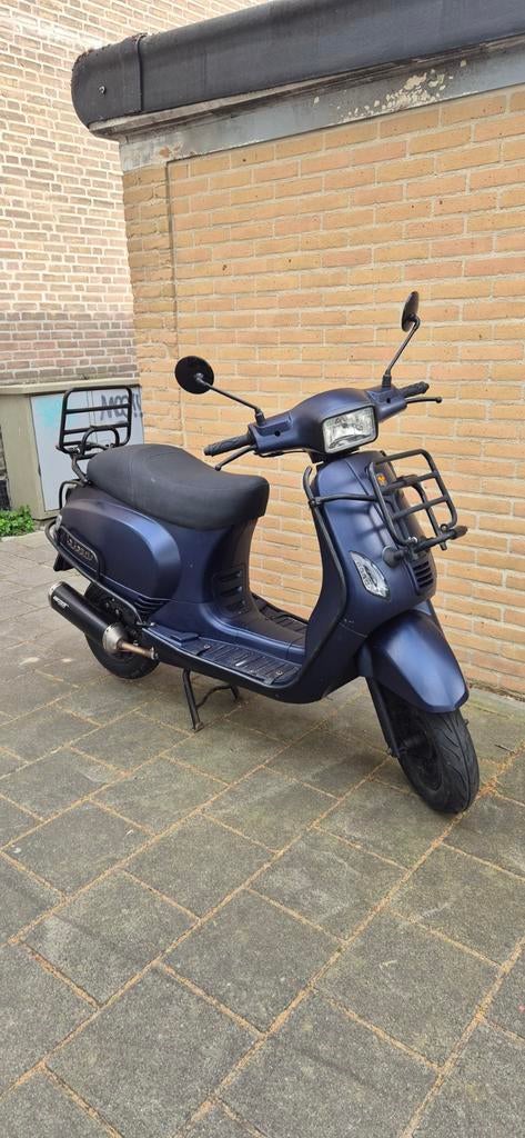Turbo scooter 45km/u | La Souris | lage km, Fietsen en Brommers, Scooters | Overige merken, Gebruikt, Maximaal 45 km/u, Benzine