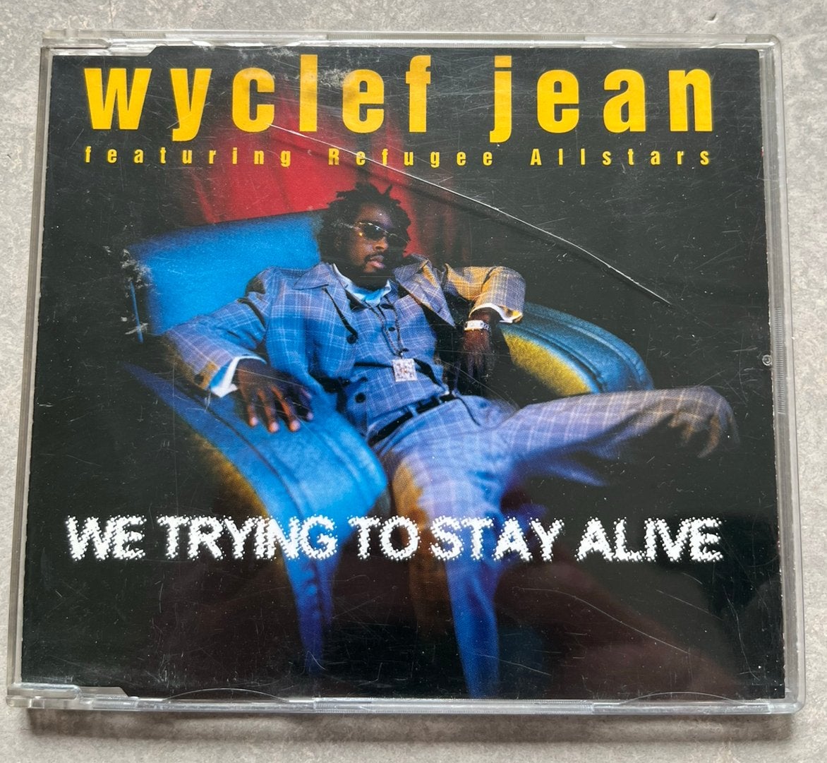 Wyclef Jean - We Trying To Stay Alive (cd Single HipHop), Ophalen of Verzenden, 1985 tot 2000, Gebruikt