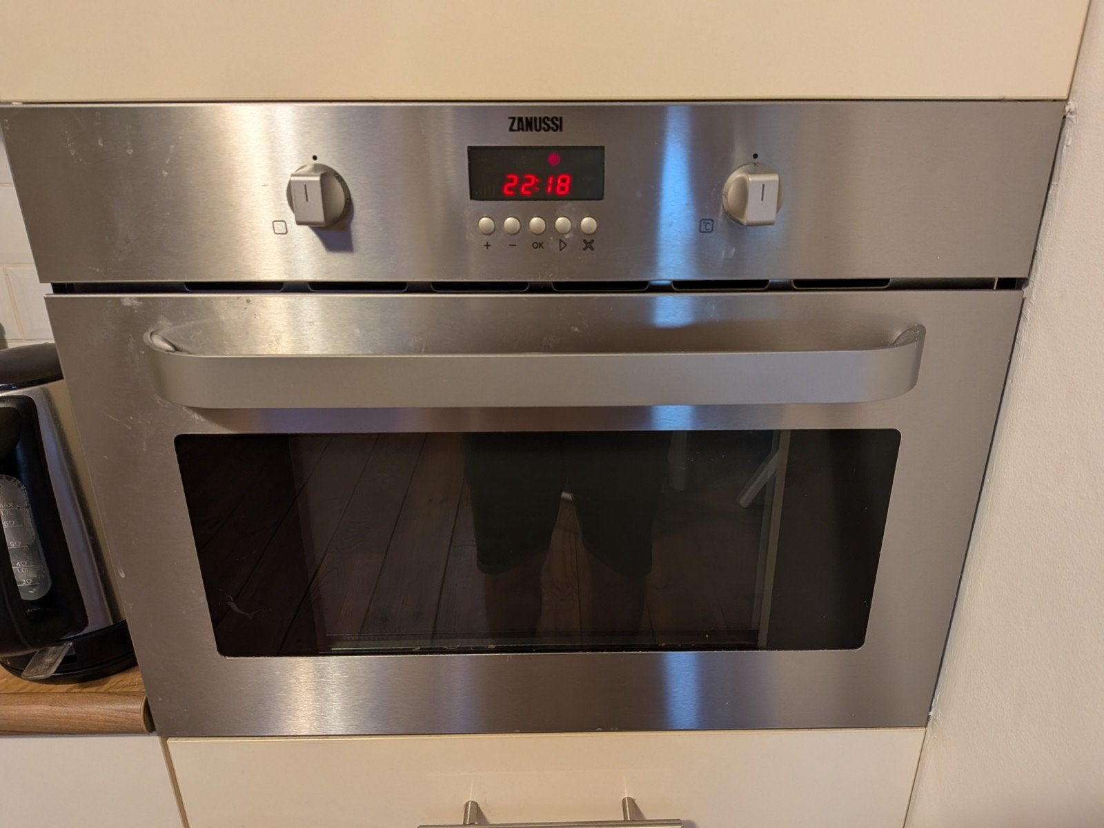 Zanussi Inbouw Combi-oven Magnetron ZNF31X, 45 tot 50 cm, Gebruikt, Zanussi, Ophalen of Verzenden