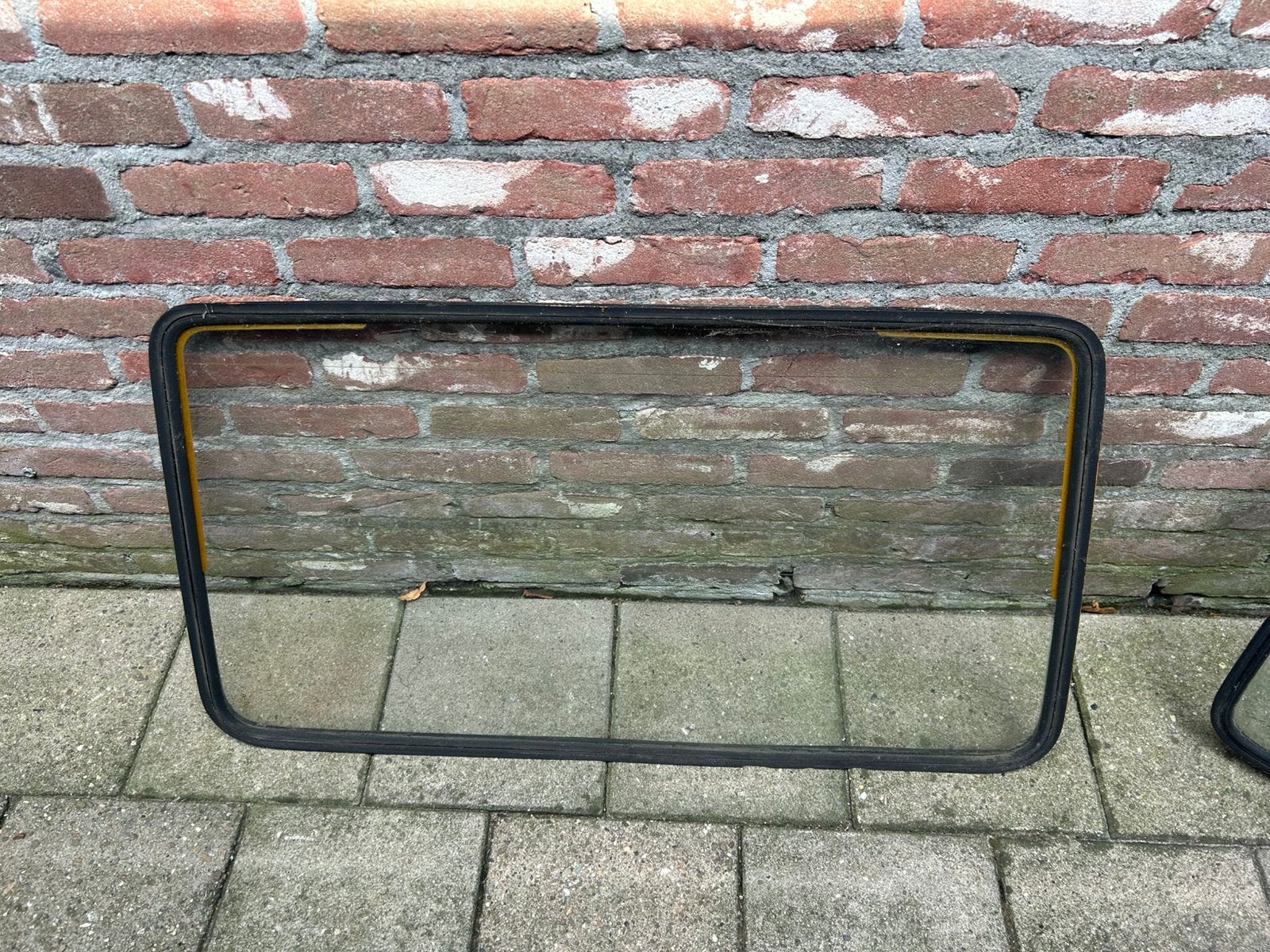 Volkwagen golf 1 mk1 achterruit met rubber, Ophalen, Gebruikt, Volkswagen