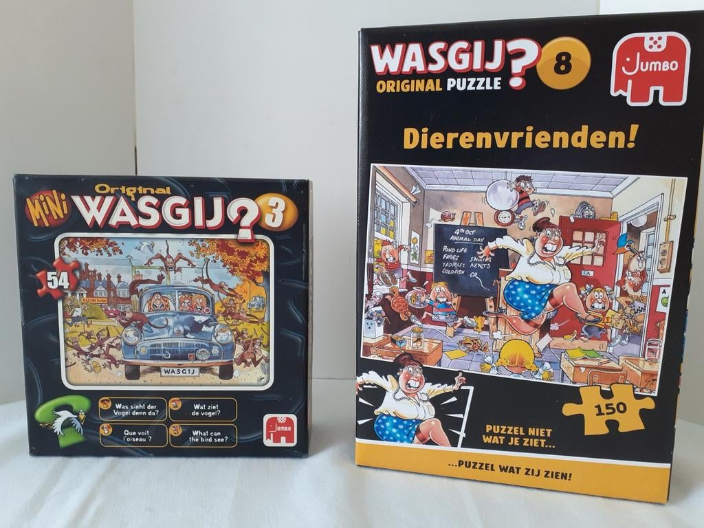 Wasgij puzzels, Hobby en Vrije tijd, Denksport en Puzzels, Ophalen of Verzenden, Minder dan 500 stukjes, Gebruikt
