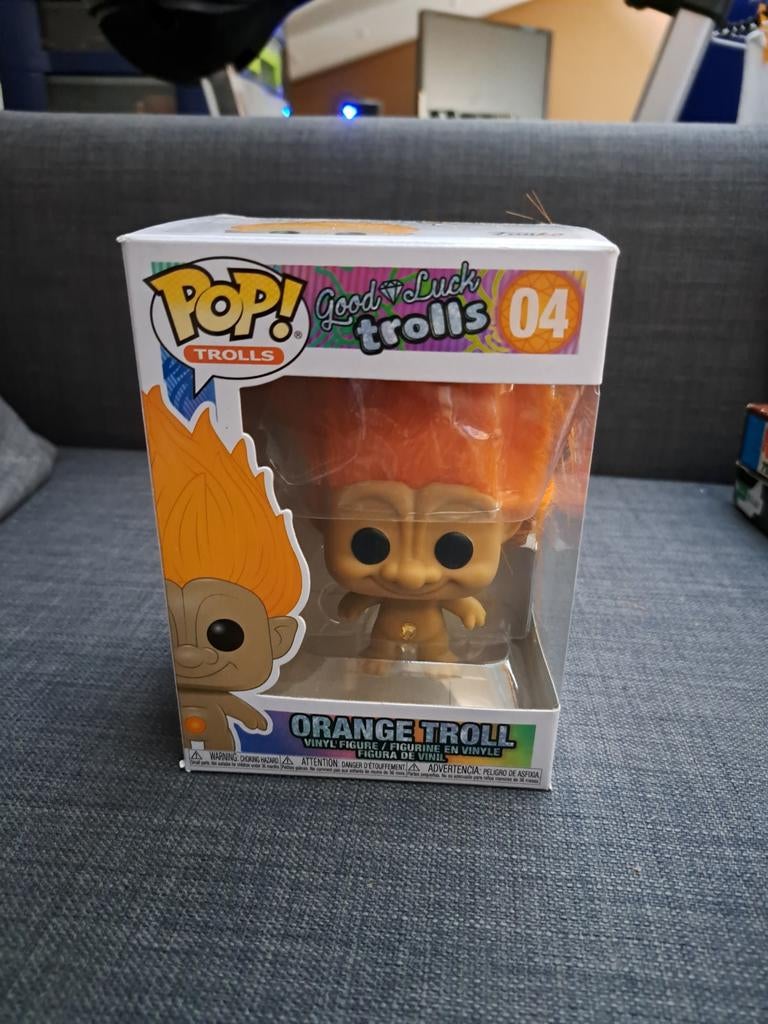 Funko Pop! Good Luck Trolls - Oranje Trol #04, Ophalen, Nieuw