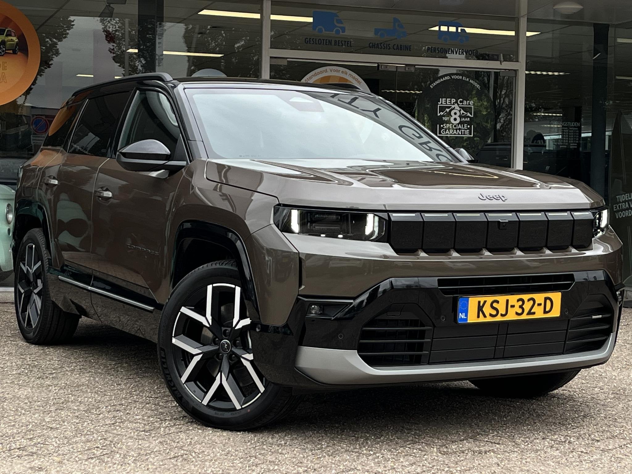 Jeep Compass 1.6 e-Hybrid Plug-In Summit | Adaptive cruise c, Auto's, 1596 cc, 4 cilinders, Automatische klimaatregeling, Bedrijf