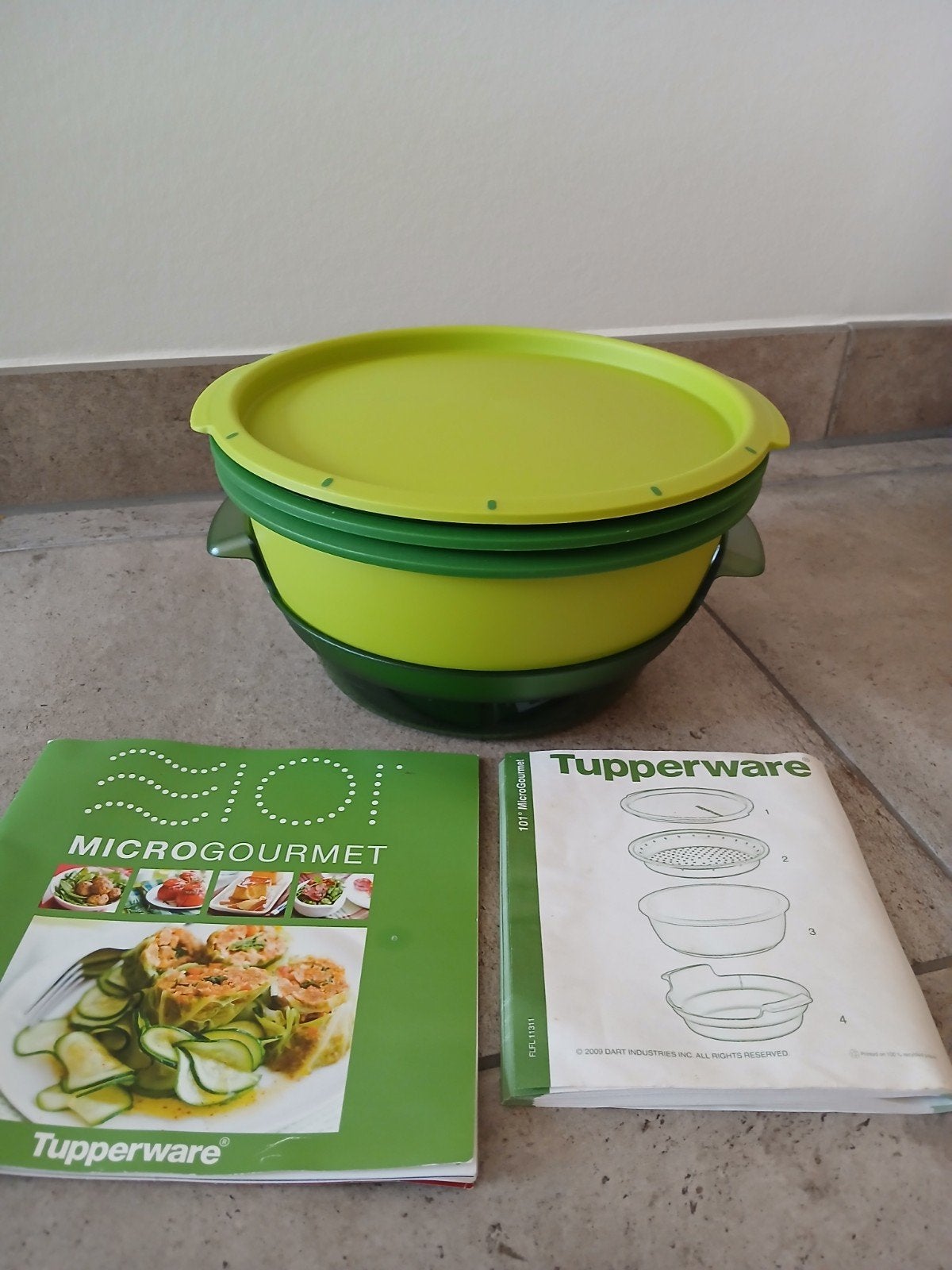 Tupperware Micro Gourmet, magnetron stoomer, magnetronpan., Huis en Inrichting, Keuken | Tupperware, Ophalen of Verzenden, Nieuw