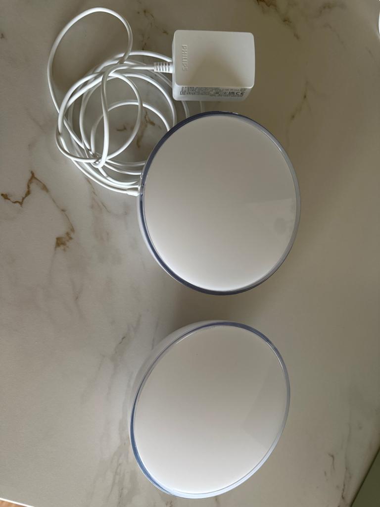 2x Philips Hue Go Draagbare Tafellampen - Zo goed als nieuw, Ophalen of Verzenden, Zo goed als nieuw