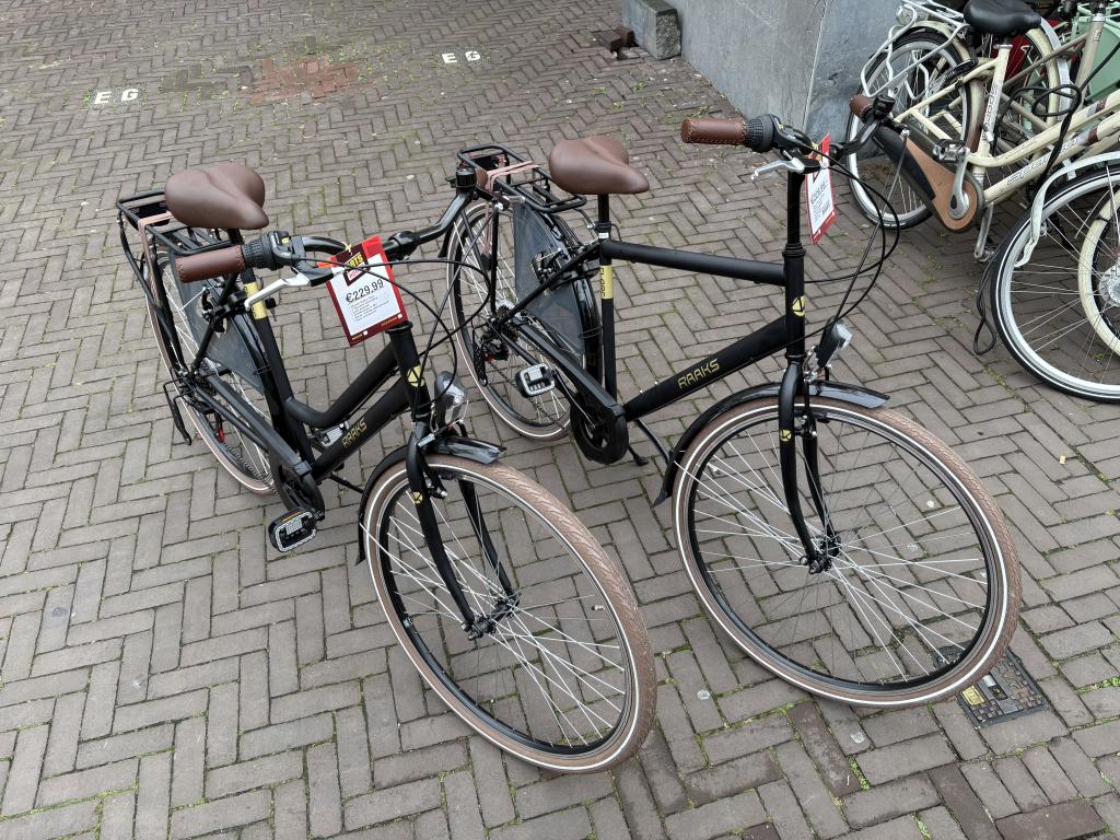 Fietshokje Hoofddorp: Raaks Clarc Heren/Damesfiets S7 Nieuw!, Fietsen en Brommers, Fietsen | Dames | Damesfietsen, Versnellingen