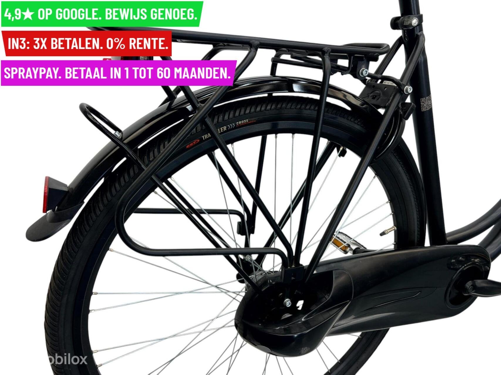 Damesfiets Batavus 28"/57cm/3ver - Garantie/Levering, Fietsen en Brommers, 9713 Bv Groningen, Batavus, 56 cm of meer, Facebikenl@gmail.com