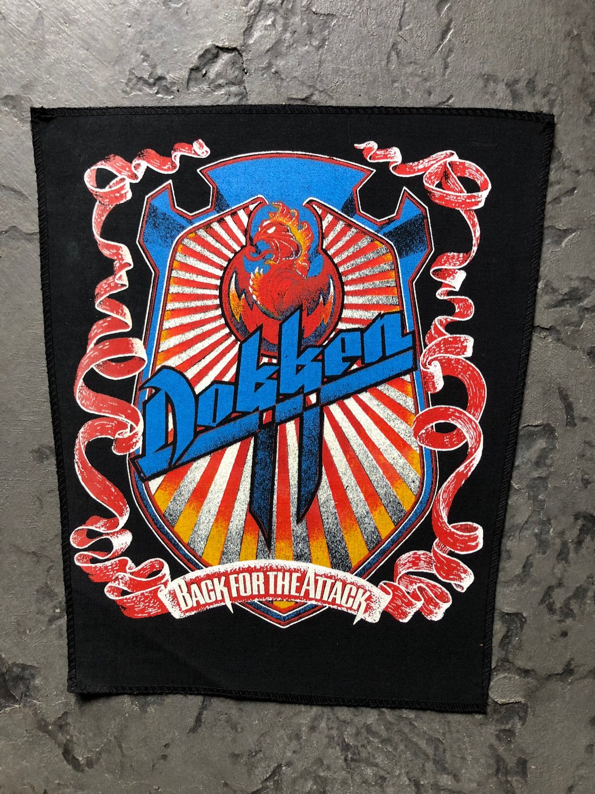 Dokken 1987 back fot the attack back  patch, Verzamelen, Ophalen, Nieuw, Gebruiksvoorwerp
