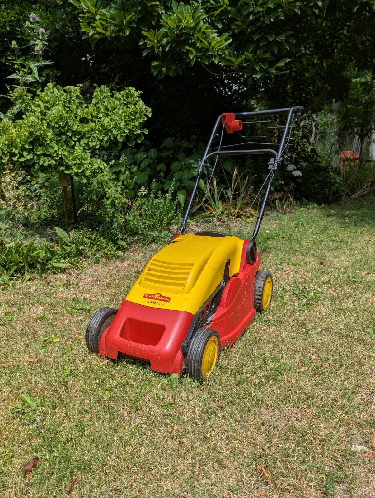 Wolf-Garten A 400 EA Elektrische Grasmaaier met Mulchfunctie, Tuin en Terras, Grasmaaiers, Ophalen, Gebruikt, Mulchfunctie