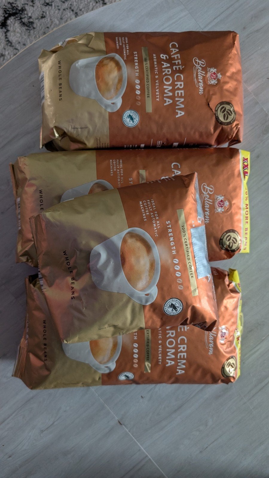 Koffiebonen Cafe Crema Bellarom, Ophalen of Verzenden