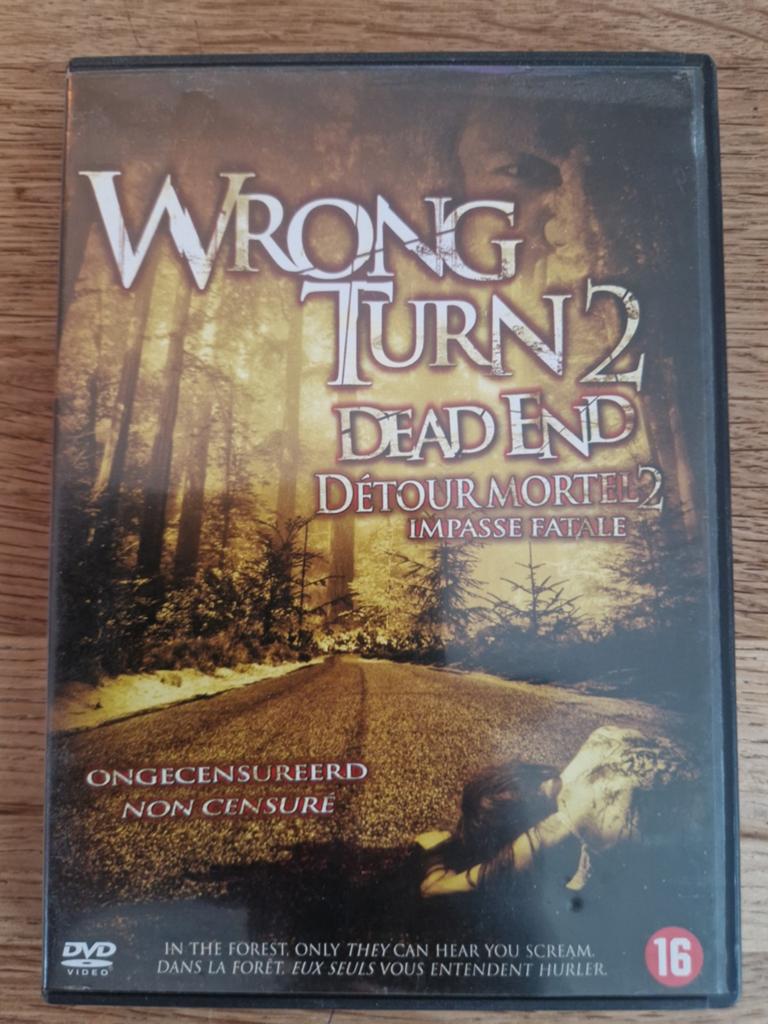 Wrong turn 2 dead end, Vanaf 16 jaar, Ophalen of Verzenden, Zo goed als nieuw, Overige genres