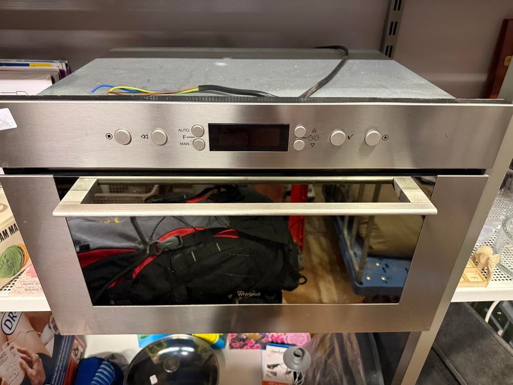 Inbouw combi oven whrilpool, Witgoed en Apparatuur, Magnetrons, Zo goed als nieuw, Inbouw, Oven, Ophalen of Verzenden