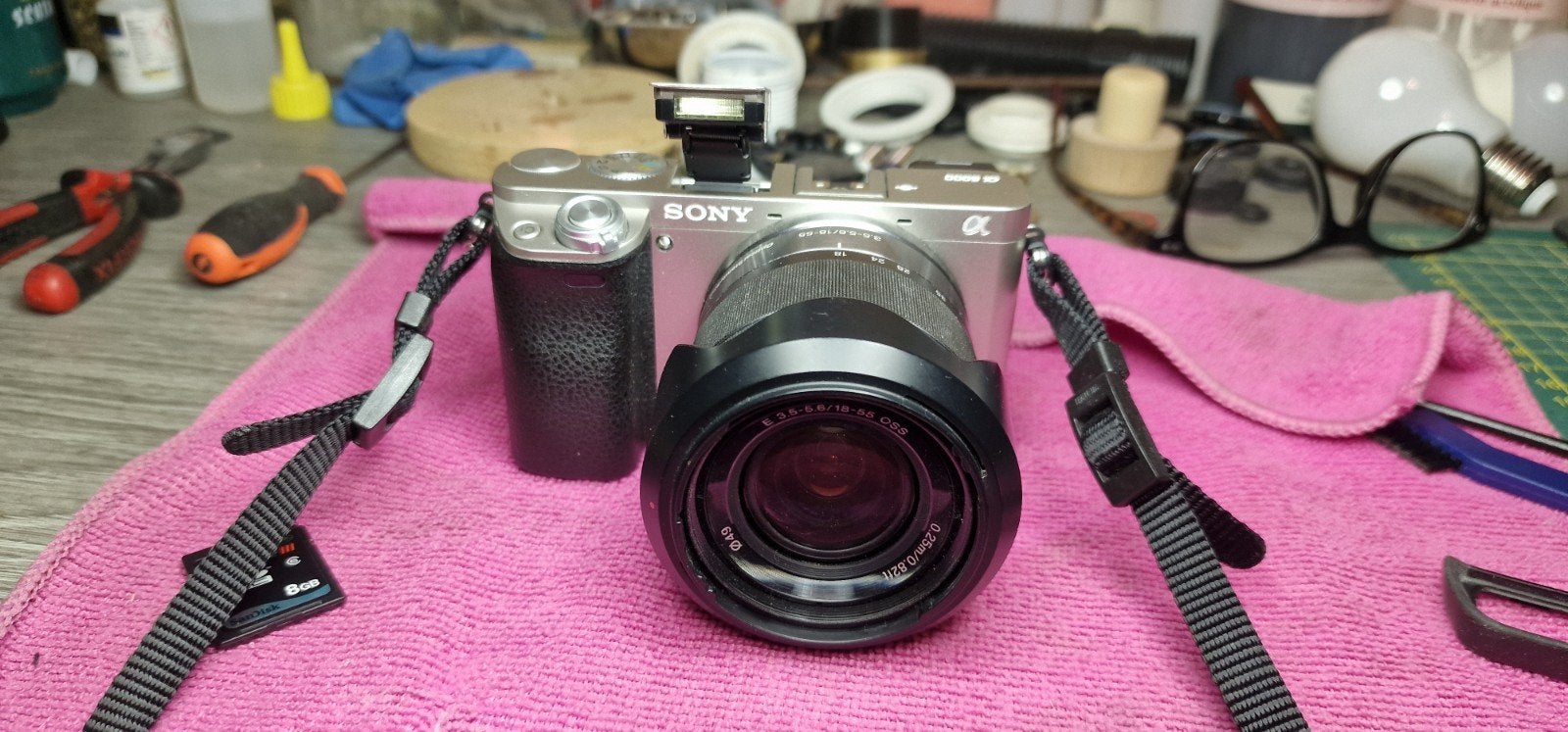 Te Koop Sony a 6000 digitale foto camera, Ophalen of Verzenden, Zo goed als nieuw