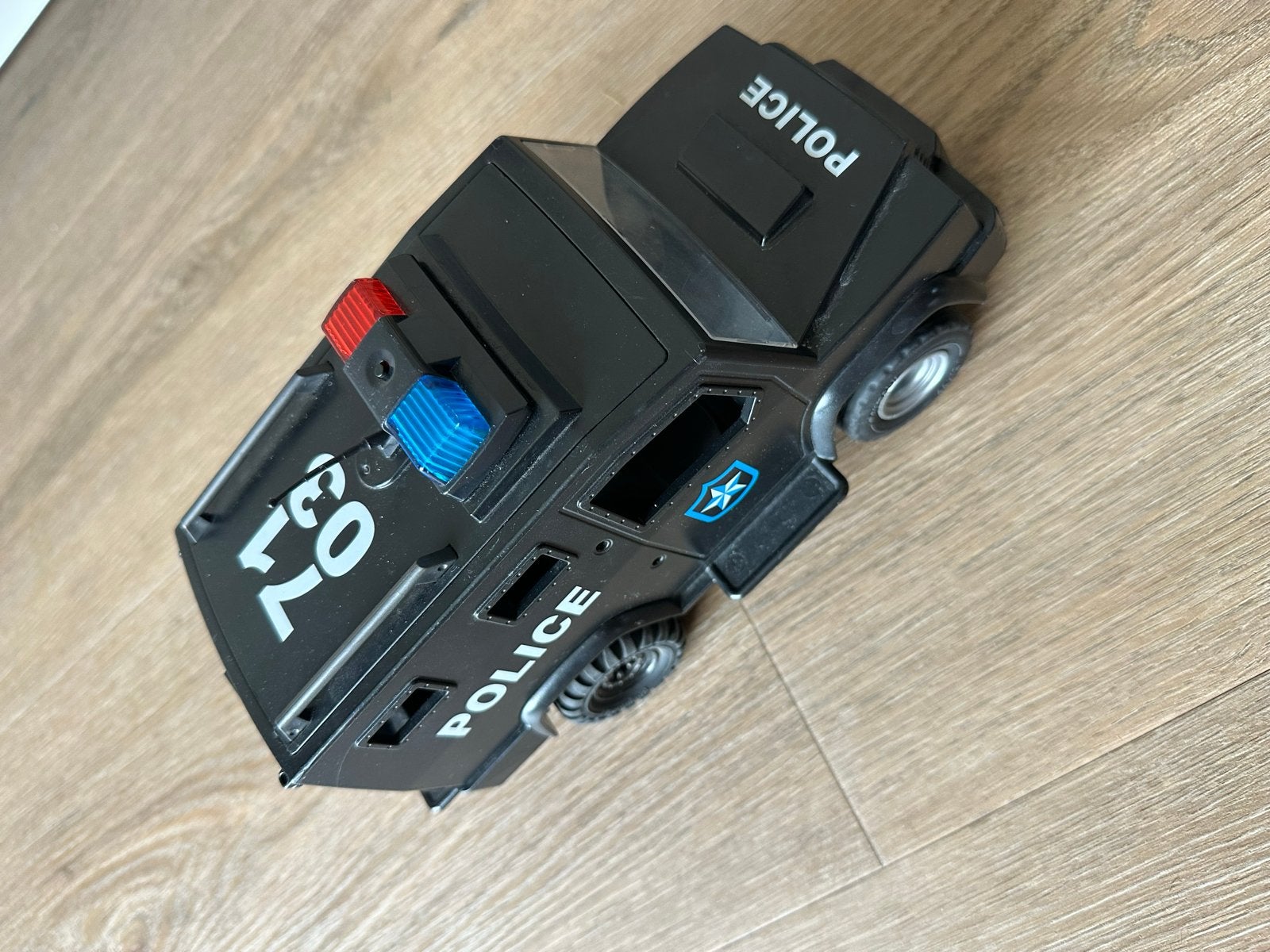 Playmobil Politie Auto - Achterdeur defect, Gebruikt, Complete set, Voertuig, Ophalen of Verzenden