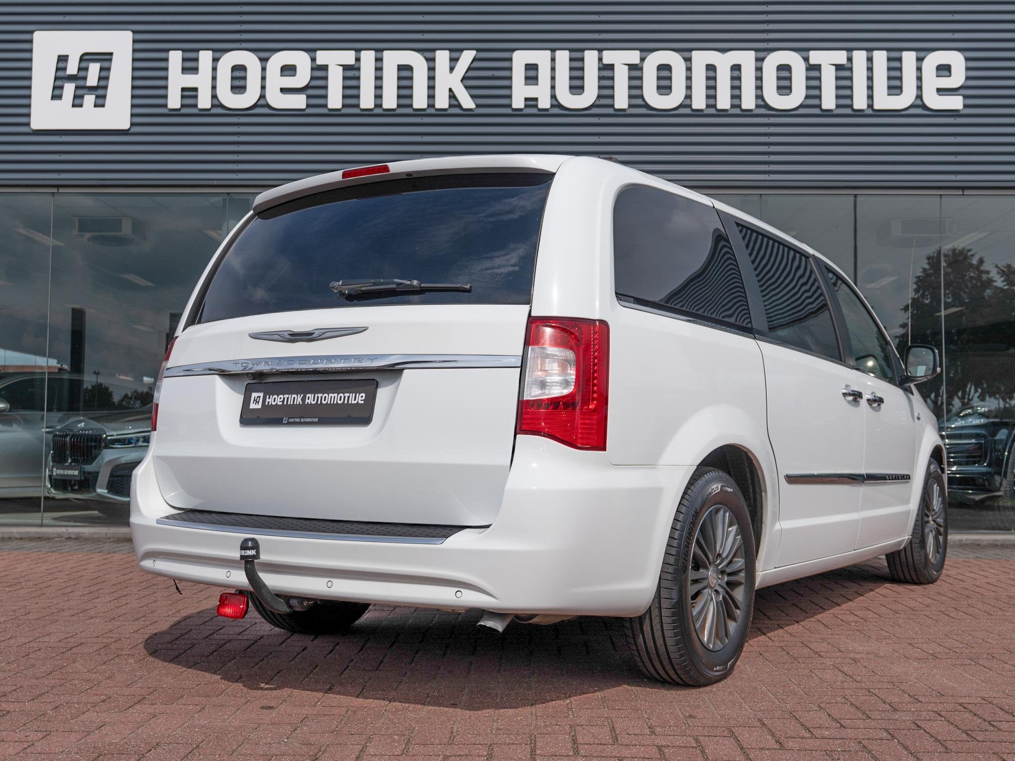 Chrysler Town & Country 3.6 V6 | 7 persoons | Schuifdak | El, Auto's, Chrysler, Euro 5, Gebruikt, 287 pk, Wit