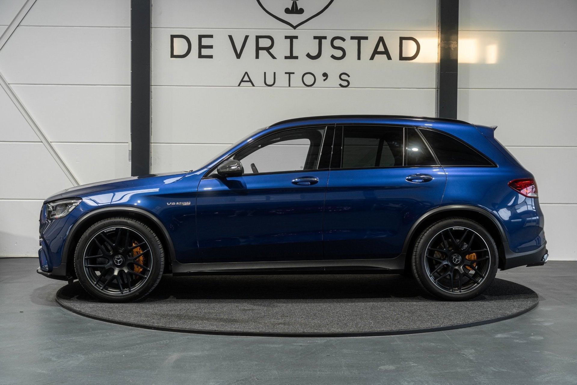Mercedes-Benz GLC-klasse AMG 63 S 4MATIC+, Gebruikt, 510 pk, Blauw, Leder
