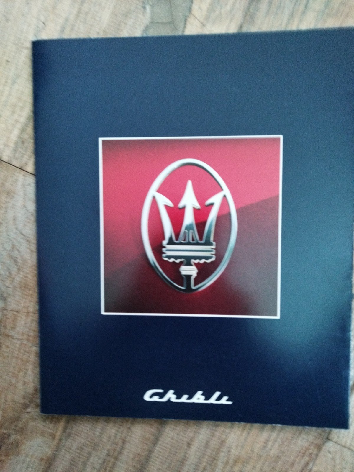 Maserati Ghibli folder 1994 - Italiaans P737/1, Ophalen of Verzenden, Zo goed als nieuw, Maserati