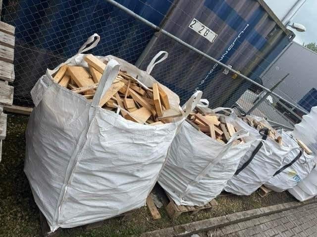 Bigbags brandhout, Tuin en Terras, Haardhout, Minder dan 3 m³, Ophalen, Overige houtsoorten, Blokken