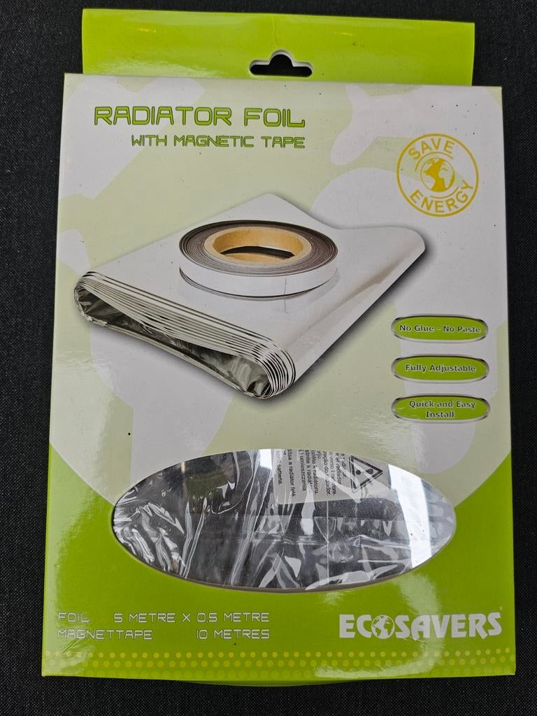 Radiatorfolie met magneetband, 5m x 0.5m, Ophalen of Verzenden