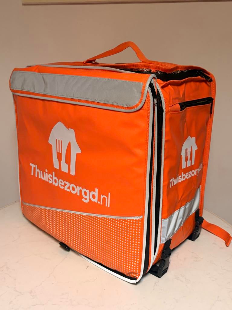 Thuisbezorgd tas - Nieuwe editie, uitbreidbaar & isolerend, 40 cm of meer, Nieuw, Waterdicht, 30 tot 45 cm