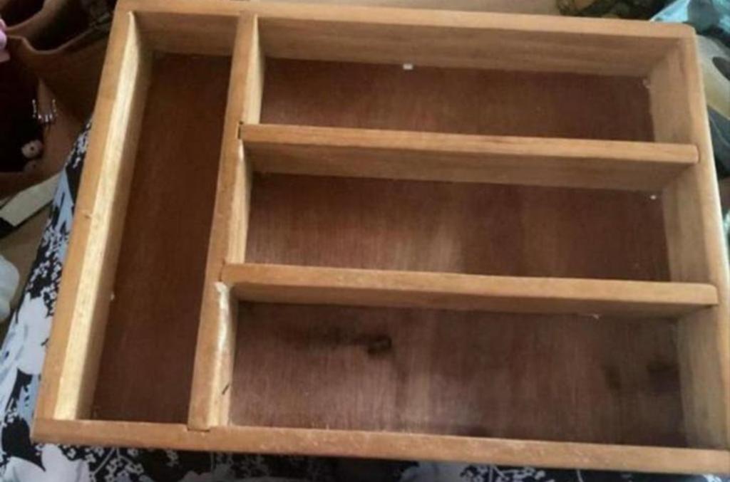 houten bestekbak, Ophalen of Verzenden