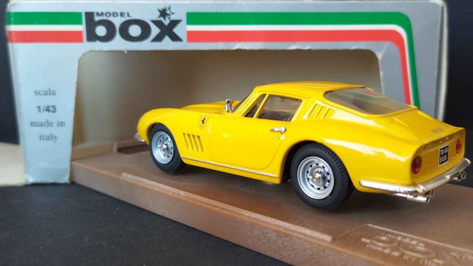Ferrari 275 GTB Stradale 1:43 Box Models Pol, Overige merken, Auto, Verzenden, .