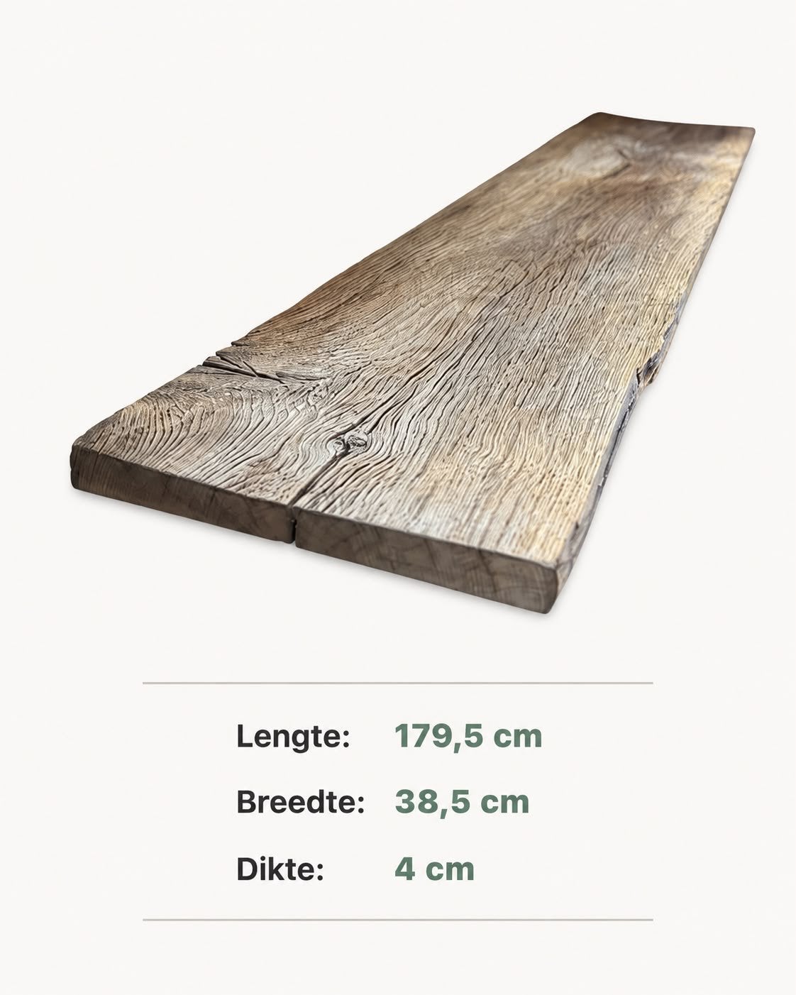 Uniek oude eiken brede planken, Ophalen of Verzenden, Zo goed als nieuw
