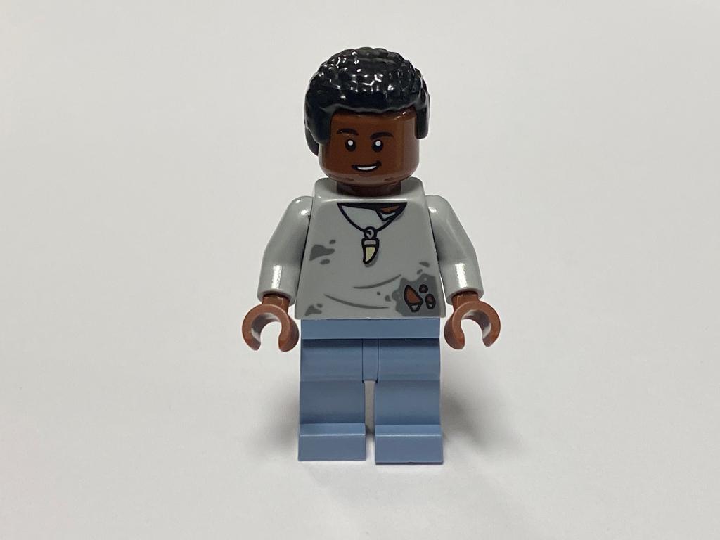 Lego Minifiguur Jurassic World jw119 Darius, Lego, Nieuw, Ophalen of Verzenden, Ideas